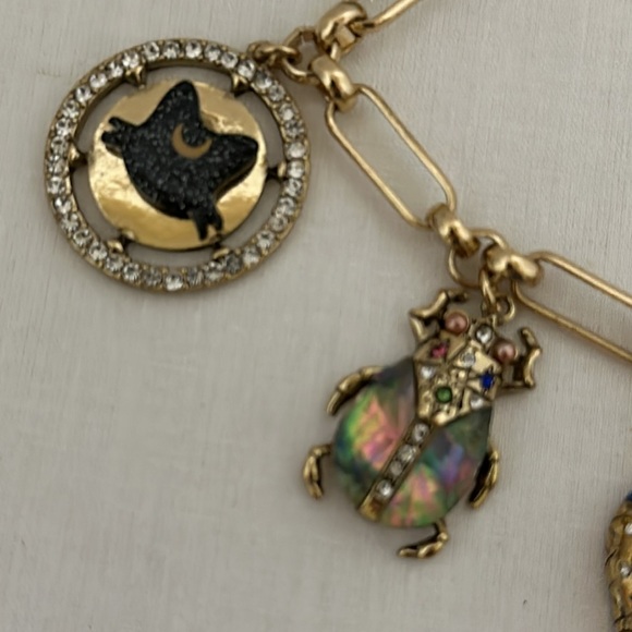 NWT Betsey Johnson Mystical Charm Bracelet - Picture 3 of 7